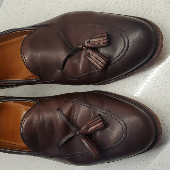 Mens ALLEN EDMONDS dress shoes (sz 12D) - Picture 5 of 8